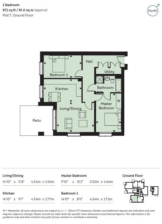 Floor Plan | Flat - Retirement | 7 Lindfield Place | Sold - Subject to Contract
